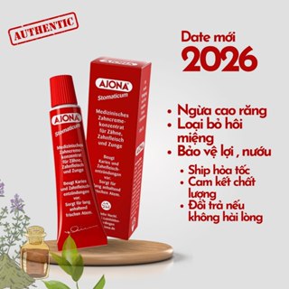 Kem Đánh Răng Ajona Tuýp 25ml Loại Bỏ Cao Răng , Trắng Răng , Thơm Miệng