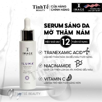 Serum mờ thâm trắng da Image Skincare Iluma Intense Facial Illuminator 30ml