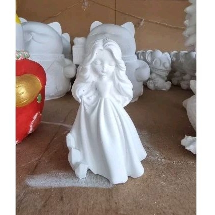 Combo 10 Tượng Tô Màu Công Chúa 3D