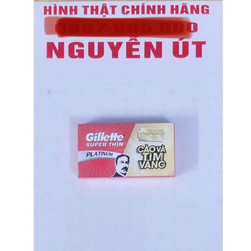 lưỡi lam gillette tép 5 lưỡi