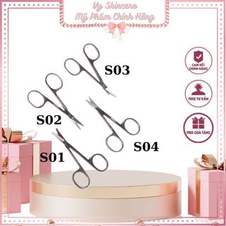 Kéo Tỉa Mũi - Lông Mày Vacosi Hàn Quốc Các Kiểu Đầu Cong - Nhọn - Thẳng S01/S02