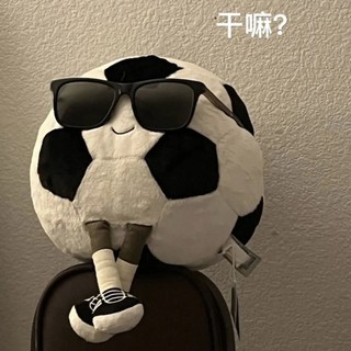 Gấu bông Búp Bê Nhồi Bông Hình Quả Bóng Đá Dễ Thương Cho Bé