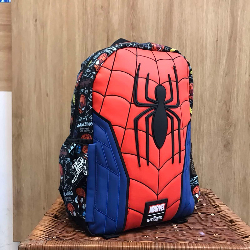 balo smiggle nhện sz 36x28cm