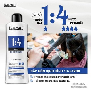 Dập uốn định hình 1:4 Lavox dùng cho cả uốn nóng setting và uốn lạnh - Hàng chính hãng công ty Lavo