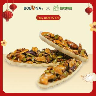 [Quà tặng kèm không bán] Combo Mix 2 Thanh Hạt Vị Ngẫu Nhiên Bobona x Bambooo Eco