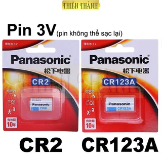 Pin CR2/CR123A Panasonic,pin Lithium 3V,CR-2CH/1B,CR-123ACH/1B,Hàng Chính Hãng