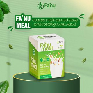  7 Hộp Sữa Hạt Fanu Meal Bổ Sung Dinh Dưỡng Hỗ Trợ Giảm Cân, Thay Thế Bữa Ăn Dinh Dưỡng