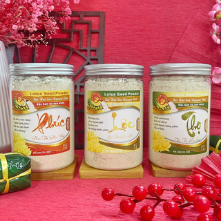 Bột Hạt Sen Ăn Tết Ngon - Nhẹ Dáng Son - Không Đường