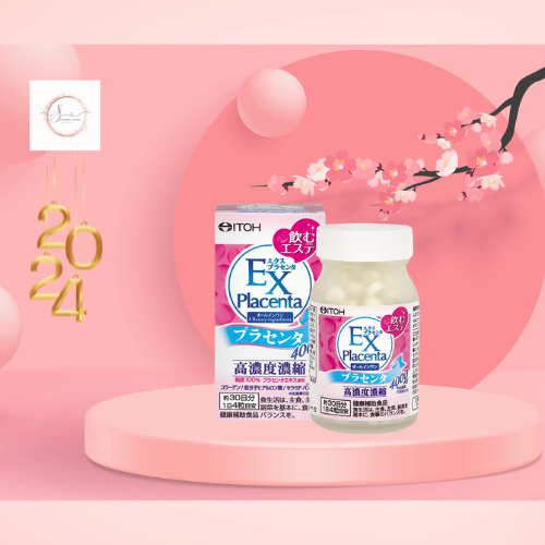 Viên Uống Bổ Sung Collagen EX Placenta Số 1 Nhật Bản