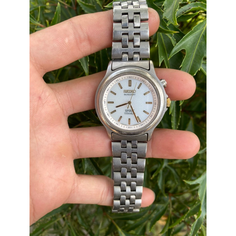 ĐỒNG HỒ NAM SEIKO SPIRIT TITANIUM SIZE 37mm CÓ ĐÈN