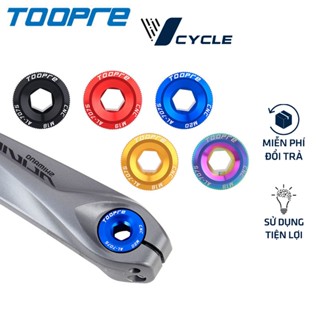 [Chính hãng Toopre] Vít M18/M19/M20 cho đùi đĩa trục rỗng xe đạp | Nắp đậy đùi đĩa xe đạp chất liệu hợp kim nhôm cao cấp