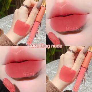 Son b.a hồng nude - son kem lì nắp cam cao cấp