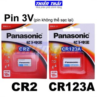 Pin cr2/cr123a panasonic,pin lithium 3v,cr-2ch/1b,cr-123ach/1b,hàng chính hãng