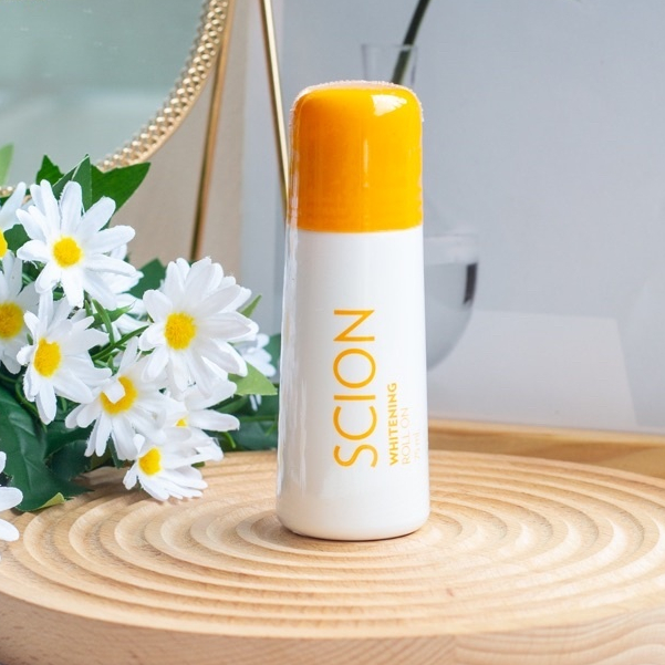 [Hàng Mỹ] Lăn Khử Mùi Scion Nuskin Pure White Roll On Ngăn Mồ Hôi Thu Hẹp Lỗ Chân Lông 75ml