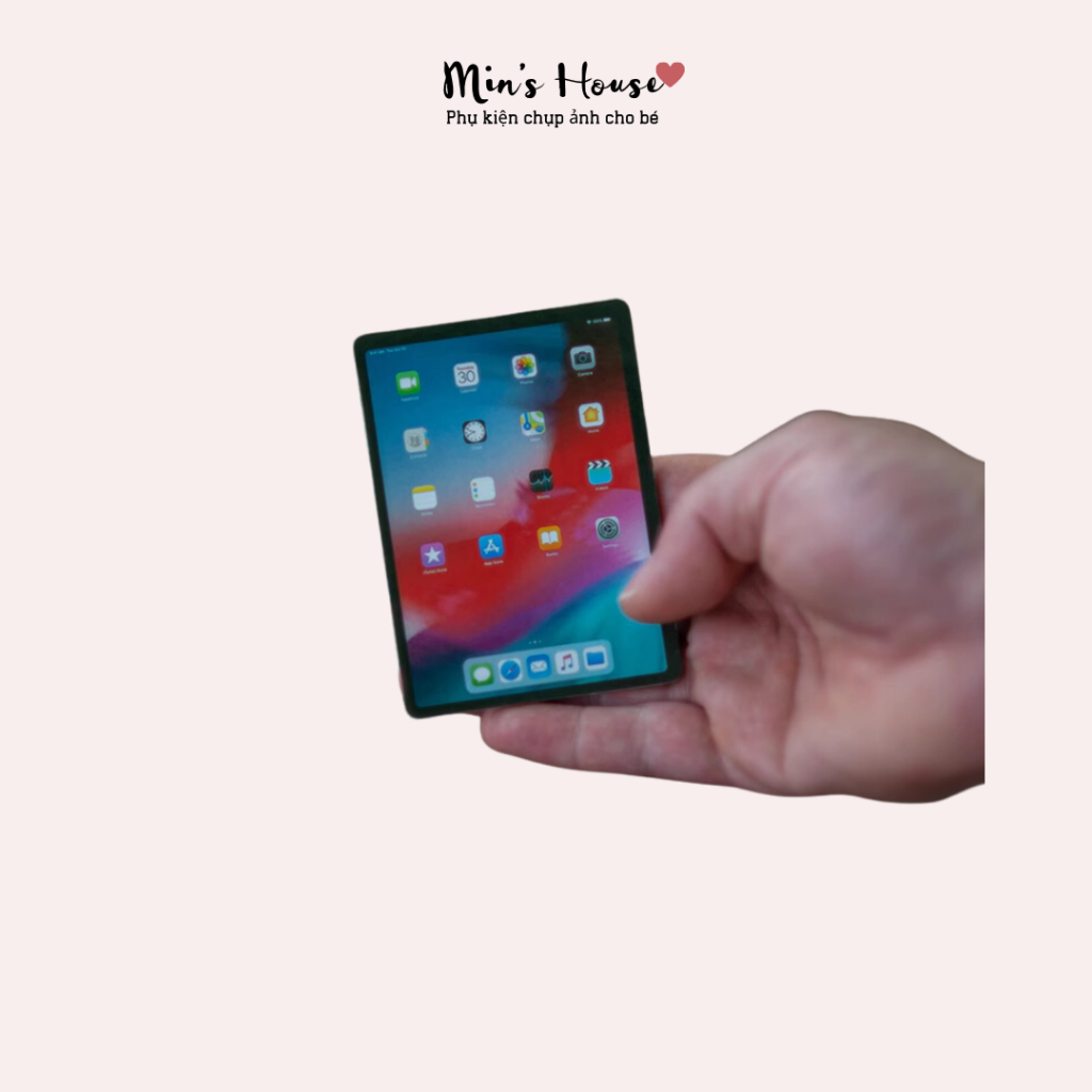 Mô Hình Ipad Mini Chụp Ảnh Cho Bé