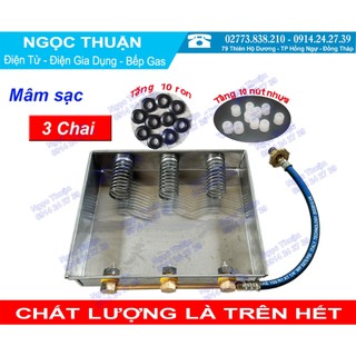 Mâm Sạc Gas Mini ( Tặng 10 Nút Nhựa )