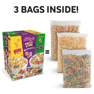 HÀNG NHẬP MỸ - NGŨ CỐC POPS CORN - FROOT LOOPS MARSHMALLOWS - APPLE JACKS 1.05kg