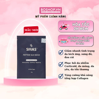 Mặt Nạ Cấp Ẩm, Phục Hồi Da SMAS Peptide Silk Mask 24H Hydration Boost 25g