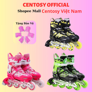 [Tặng Bảo Vệ Tay Chân] Giày Patin Trẻ Em Centosy - Cougar 835L, Có Phanh An Toàn, Chỉnh Được Size