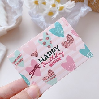 Thiệp nhỏ xinh kích thước 7x10cm làm quà tặng sinh nhật, valentine, 8/3, 20/10, 20/11 đáng yêu