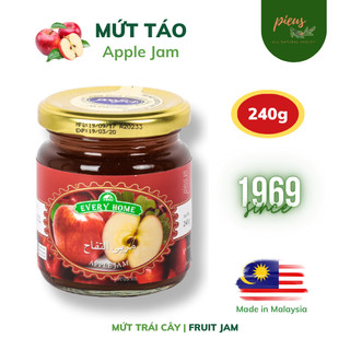Mứt táo | Apple Jam Everyhome 240g - Mứt trái cây, Nguyên liệu pha chế, làm bánh nhập khẩu Malaysia | Fruit Spread Pieus