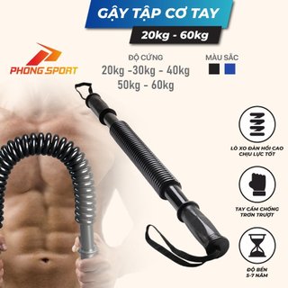 Gậy bẻ tập cơ tay, vai, ngực và nhiều nhóm cơ khác độ cứng từ 20kg đến 60kg - Phongsport