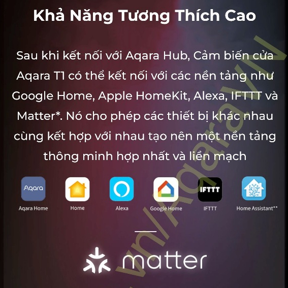 Cảm biến cửa Aqara T1 Zigbee 3.0 DW-S03D - Phát hiện trạng thái đóng / mở, Tương thích HomeKit - Cần trang bị Aqara Hub