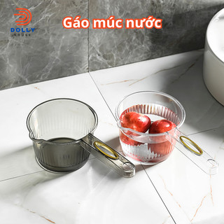Gáo Nhựa, Ca Nhựa, Gáo Múc Nước Trong Suốt, Chất Liệu PP Cao Cấp Thực Phẩm Với Sức Chứa Lớn Tiện Lợi Dolly House