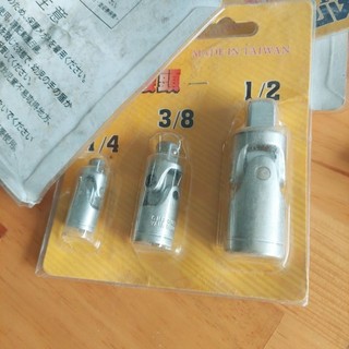 Combo vỉ 3 đầu khẩu mở bu lông đa chiều hàng bãi Nhật.