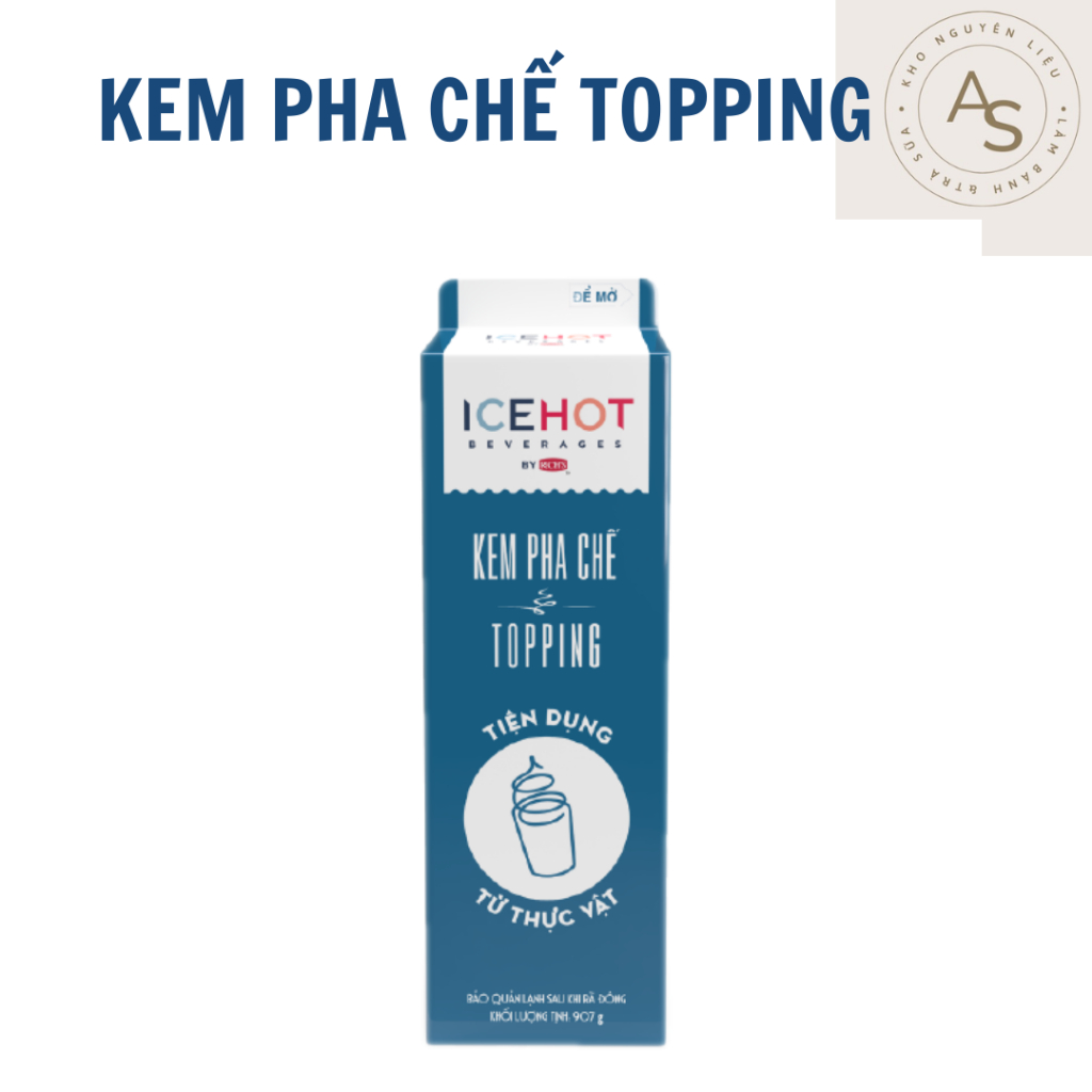 KEM PHA CHẾ ONTOPPING (SẢN PHẨM CHỈ SHIP HỎA TỐC TẠI ĐÀ NẴNG)