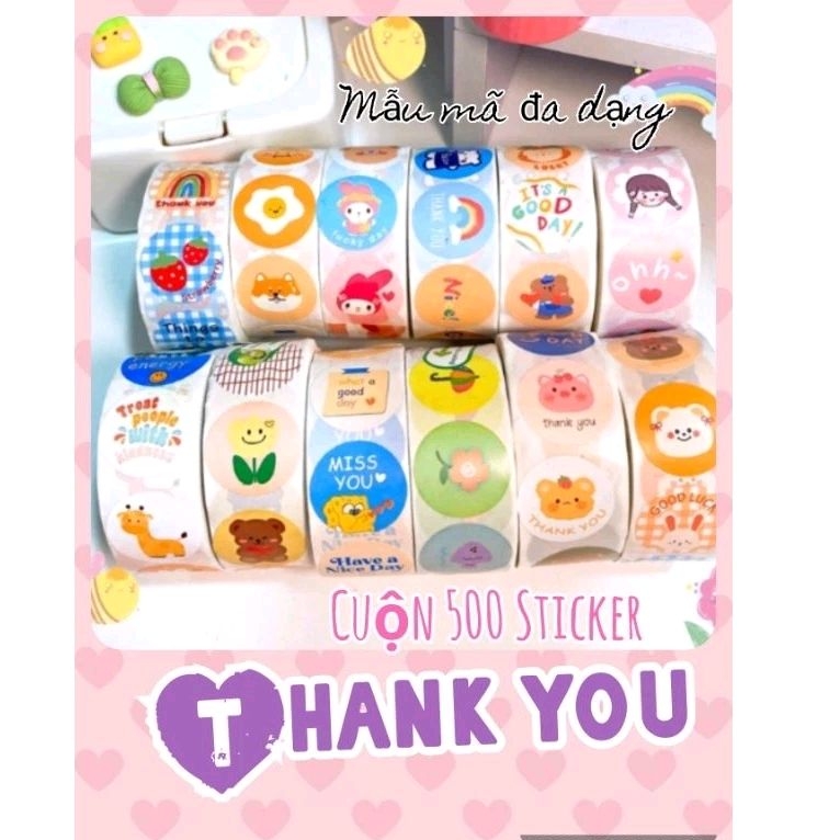 Dây 500 tem Thank You
