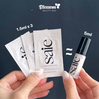 Minisize 5ml | Kem Lót Bắt Sáng Saie Glowy Super Gel Starglow