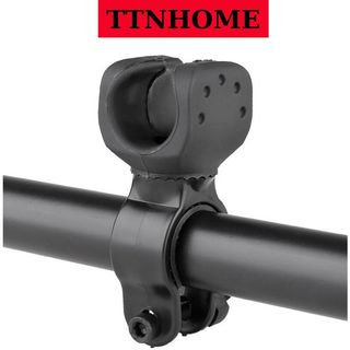 Giá gắn đèn pin lên tay lái xe đạp thể thao chữ U xoay 360 độ