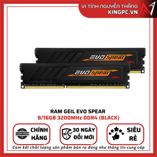 Ram máy tính geil evo spear 8gb/16gb 3200mhz ddr4 bh 60t