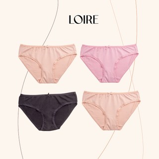 Combo 4 quần lót cotton cơ bản loirechic qlbk16