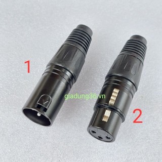 Chuôi rắc micro , Rắc canon đực cái