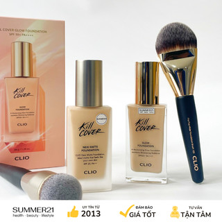 Kem nền che khuyết điểm clio kill cover foundation new matte & glow spf30 pa+++ 38g
