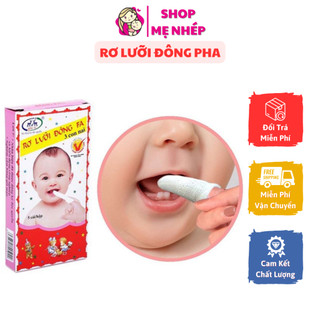 Rơ lưỡi Đông Pha vệ sinh làm sạch lưỡi, răng miệng cho bé