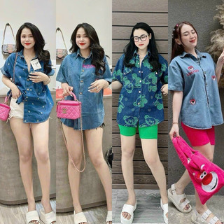 ÁO SƠ MI JEANS (KÈM VIDEO HÌNH THẬT)