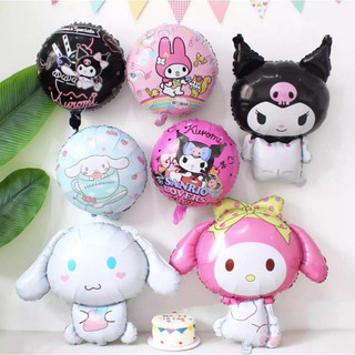 Bóng bay hình doremon doremi, kuromi trang trí tiệc cho bé