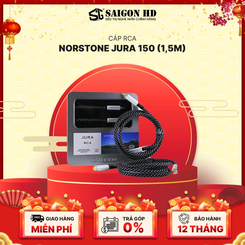 Cáp Norstone Jura Cable RCA 150 - Hàng Chính Hãng, Bảo Hành 3 Tháng