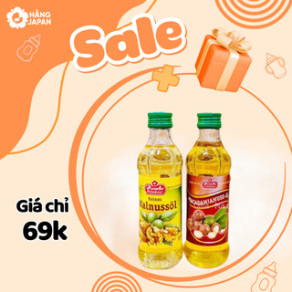 Dầu óc chó, macca ăn dặm cho bé Kunella 100ml - Hàng Đức