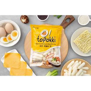 500g BÁNH GẠO TOPOKKI NHÂN PHÔ MAI