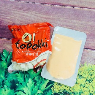 500g bánh gạo  + 100g bôt phô mai làm tok lắc phô mai