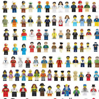 Mô hình lắp ráp nhân vật mini - Leditoys