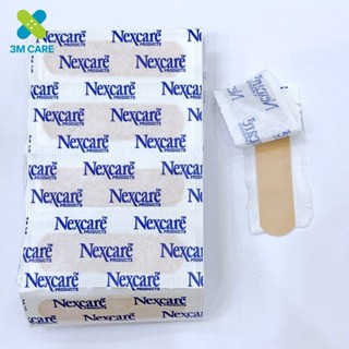 Miếng dán cá nhân màu da 3M Nexcare 19x72mm bảo vệ vết thương lẻ 10 miếng