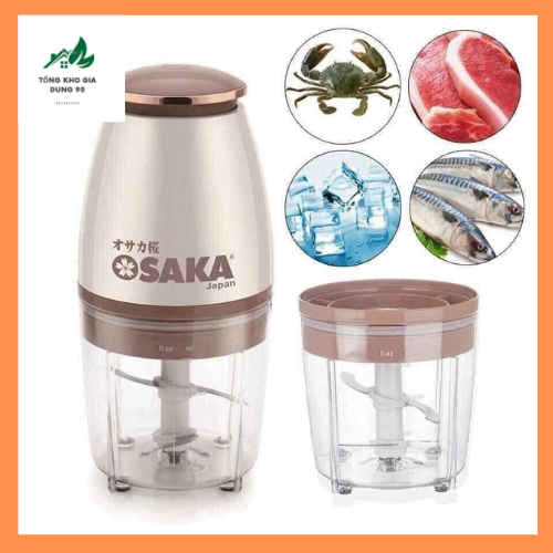Máy xay/máy xay sinh tố Osaka nắp đồng công suất 350W-4 lưỡi dao.( BẢO HÀNH 6 THÁNG)