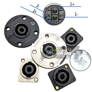 Jack loa speakon cái chân đồng giá 1 cái