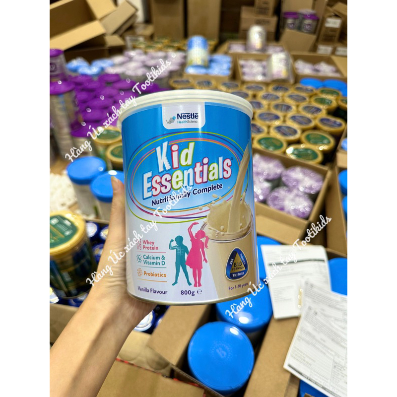 Sữa Kid Essentials Úc 800gr - hàng Úc đi air