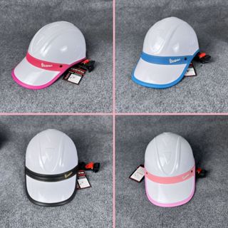 Mũ Bảo Hiểm Lưỡi Trai Nam Nữ Vespa Khoét Lỗ Có Chừa Đuôi Tóc
